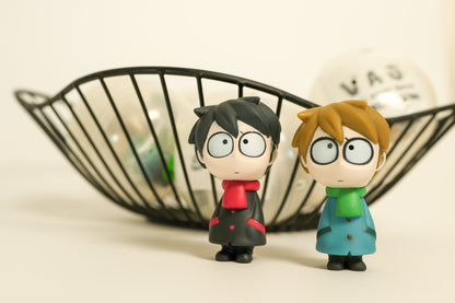 Vinyl Artist Gacha (V.A.G) Series 25 - Edward Timid Friend - Complete set of 5