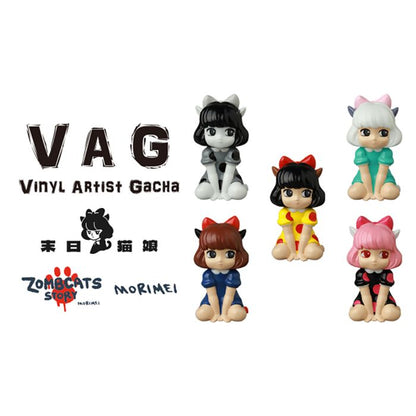 Vinyl Artist Gacha (V.A.G) Series 40 - Nekomusume (Zombcat Story Morimei)