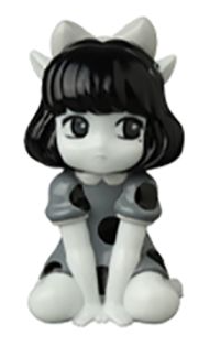 Vinyl Artist Gacha (V.A.G) Series 40 - Nekomusume (Zombcat Story Morimei)